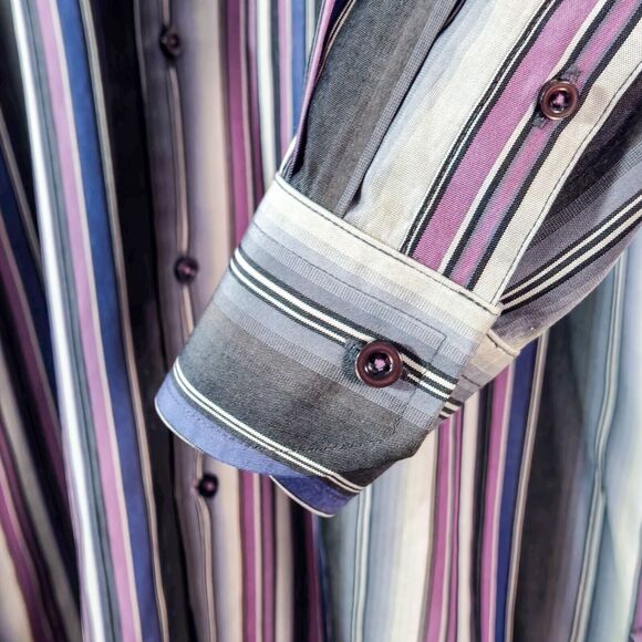 Tommy Bahama Men’s Shirt Yacht Club Nautical Luxe Silk Blue Resortwear Sz S - Picture 6 of 9